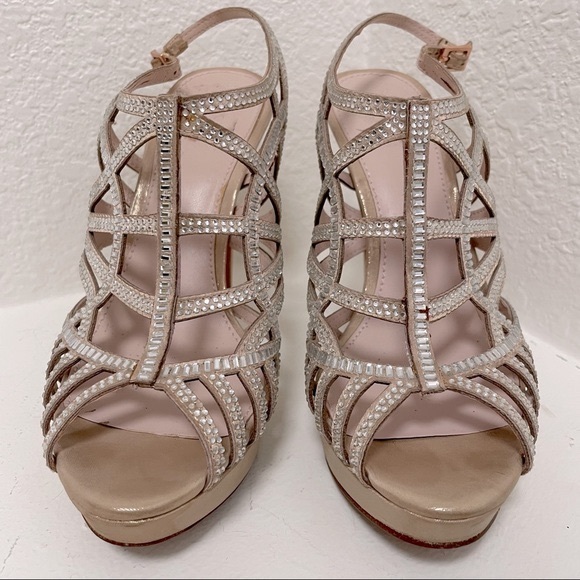 Vince Camuto Janene Platform Sandal Sz 7.5 M - Picture 4 of 16